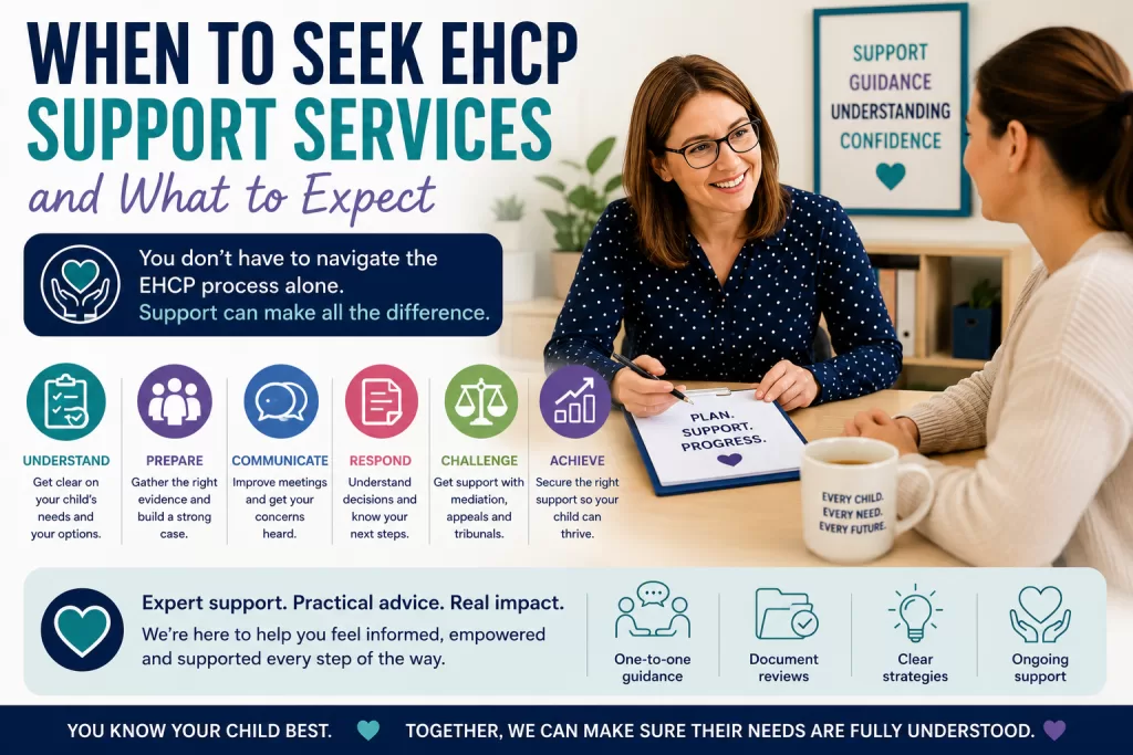 When to seek EHCP support services